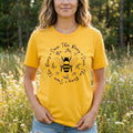 Floral Save The Bees T-Shirt