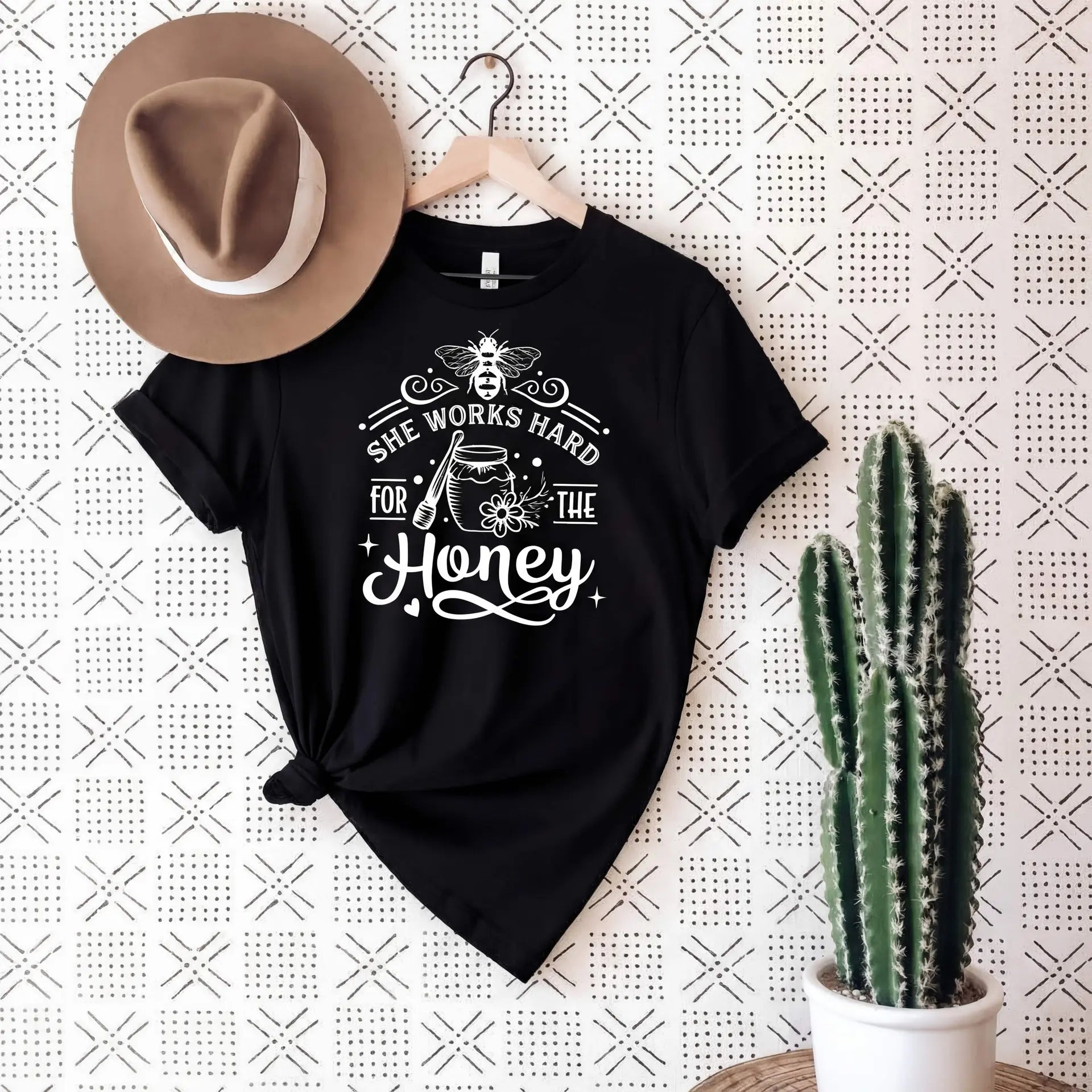 She Works Hard For The Honey T-Shirt Ethical Earth Store