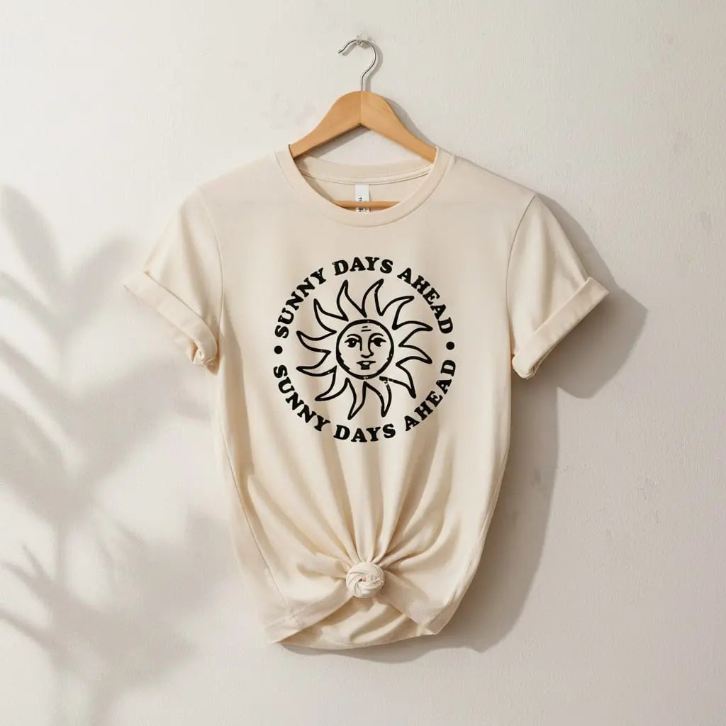 Sunny Days Ahead T-Shirt Ethical Earth Store
