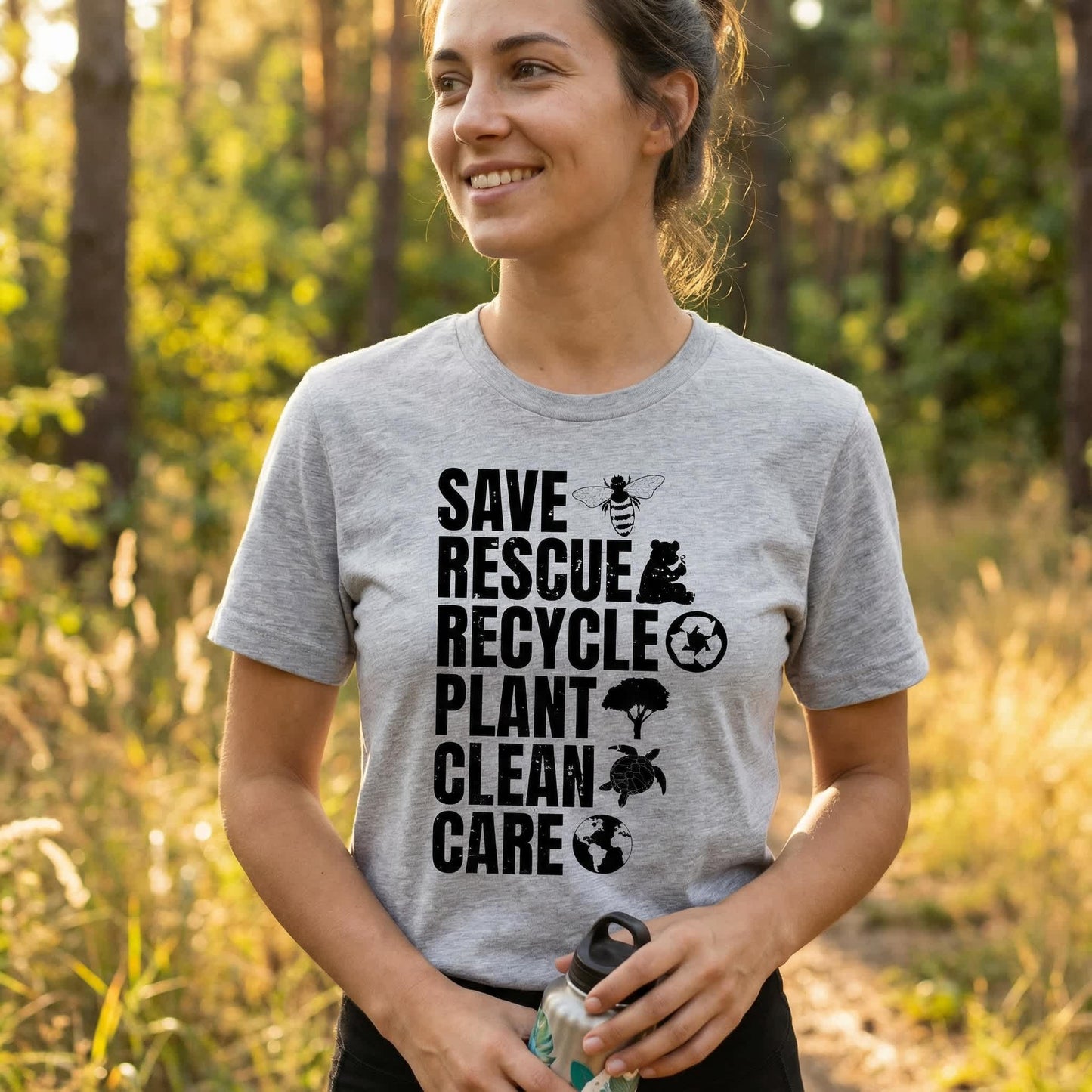 Save, Rescue, Recycle T-Shirt Ethical Earth Store