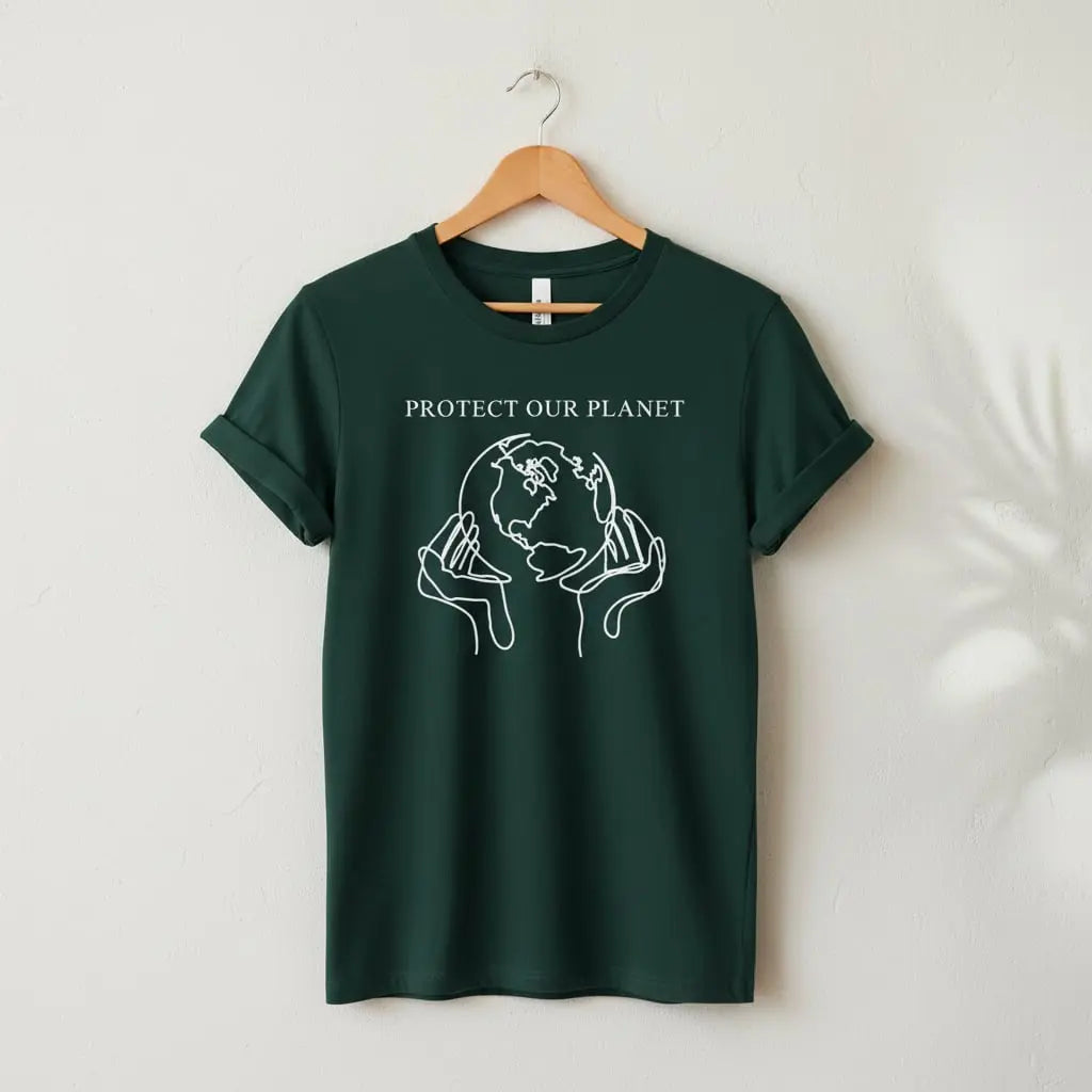 Protect Our Planet T-Shirt Ethical Earth Store