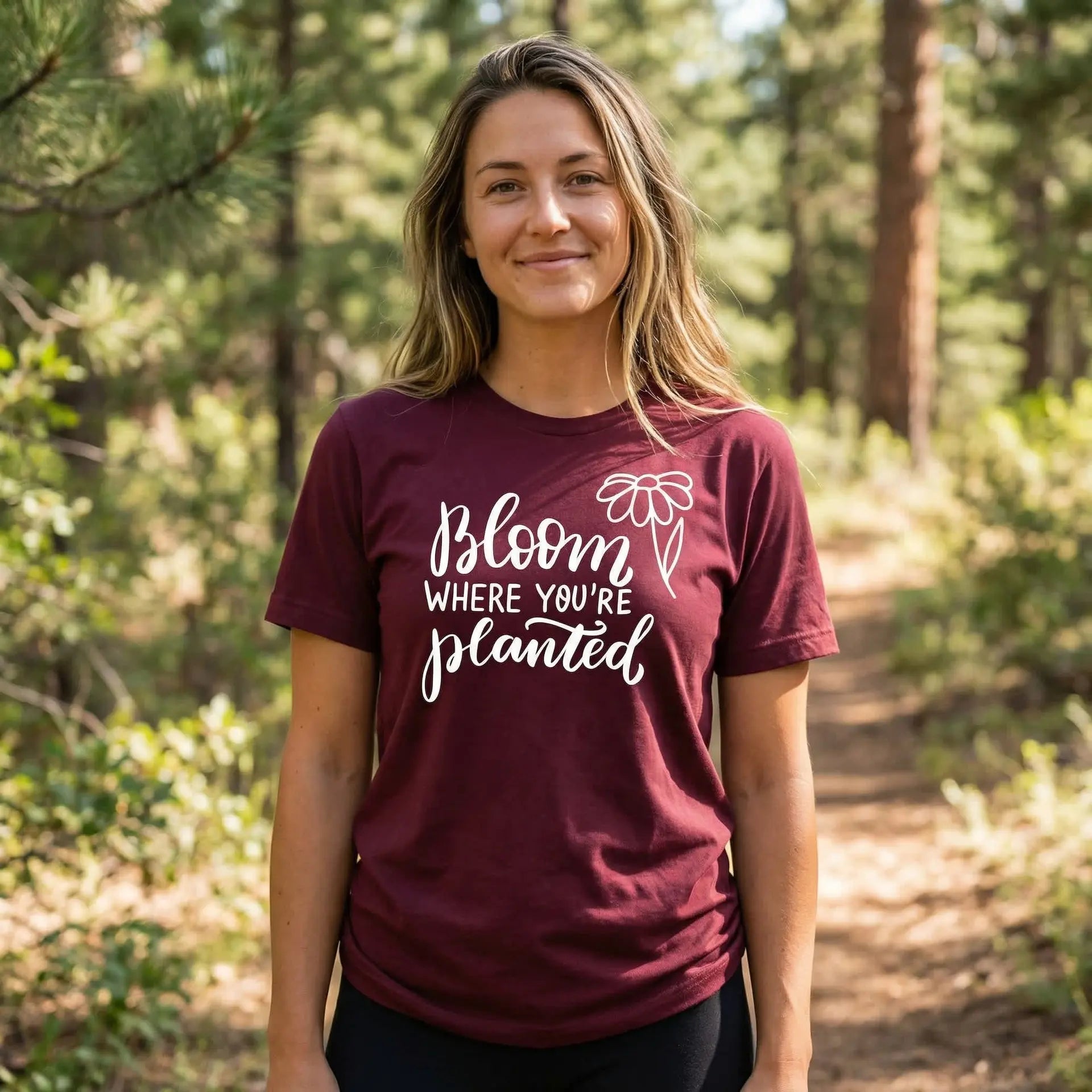 Bloom Where You're Planted T-Shirt Ethical Earth Store