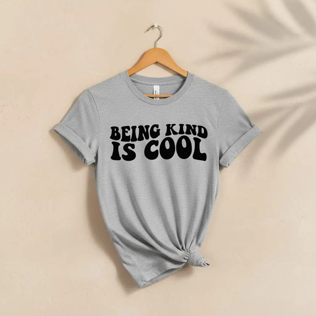 Being Kind Is Cool T-Shirt Ethical Earth Store