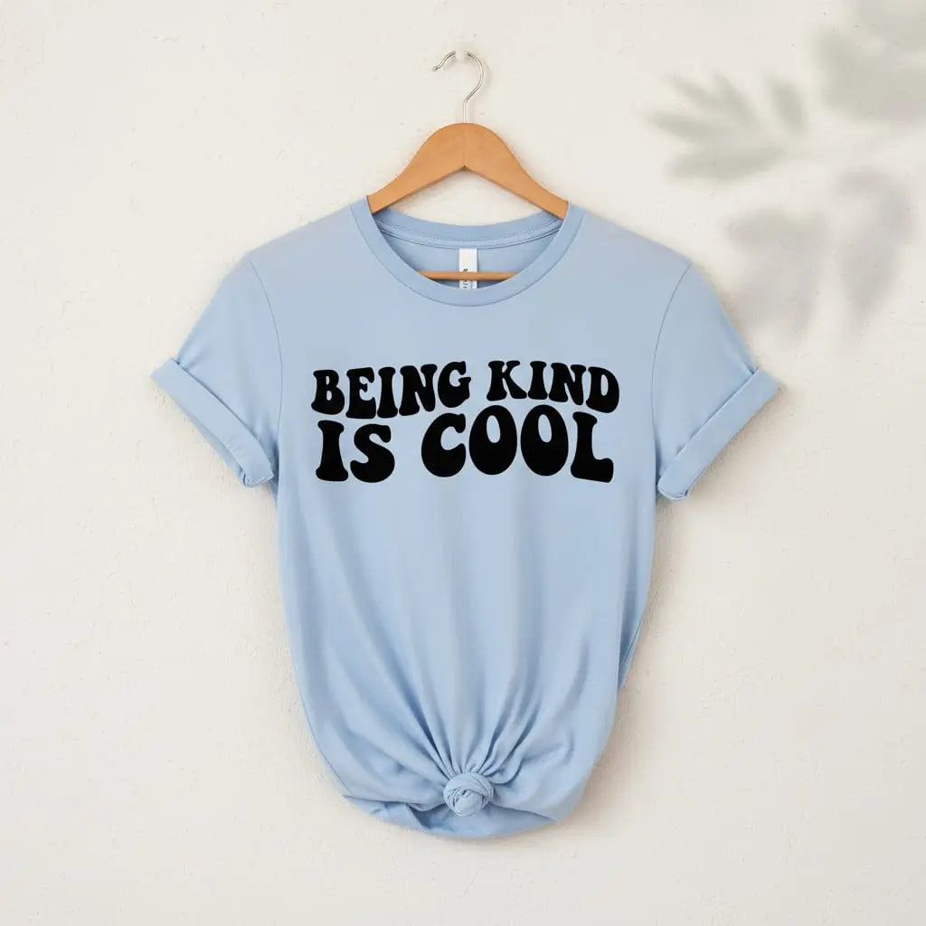Being Kind Is Cool T-Shirt Ethical Earth Store