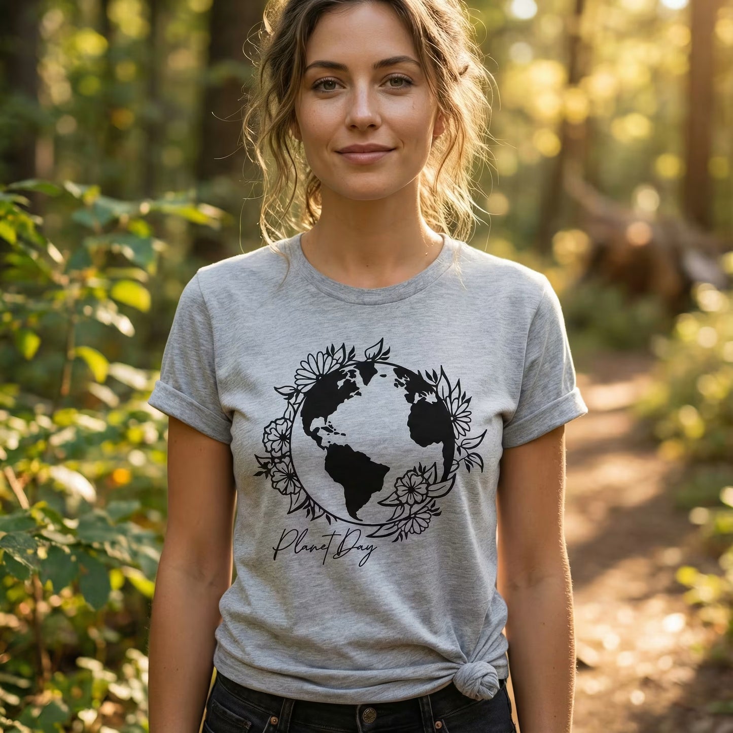 Planet Day T-Shirt Ethical Earth Store