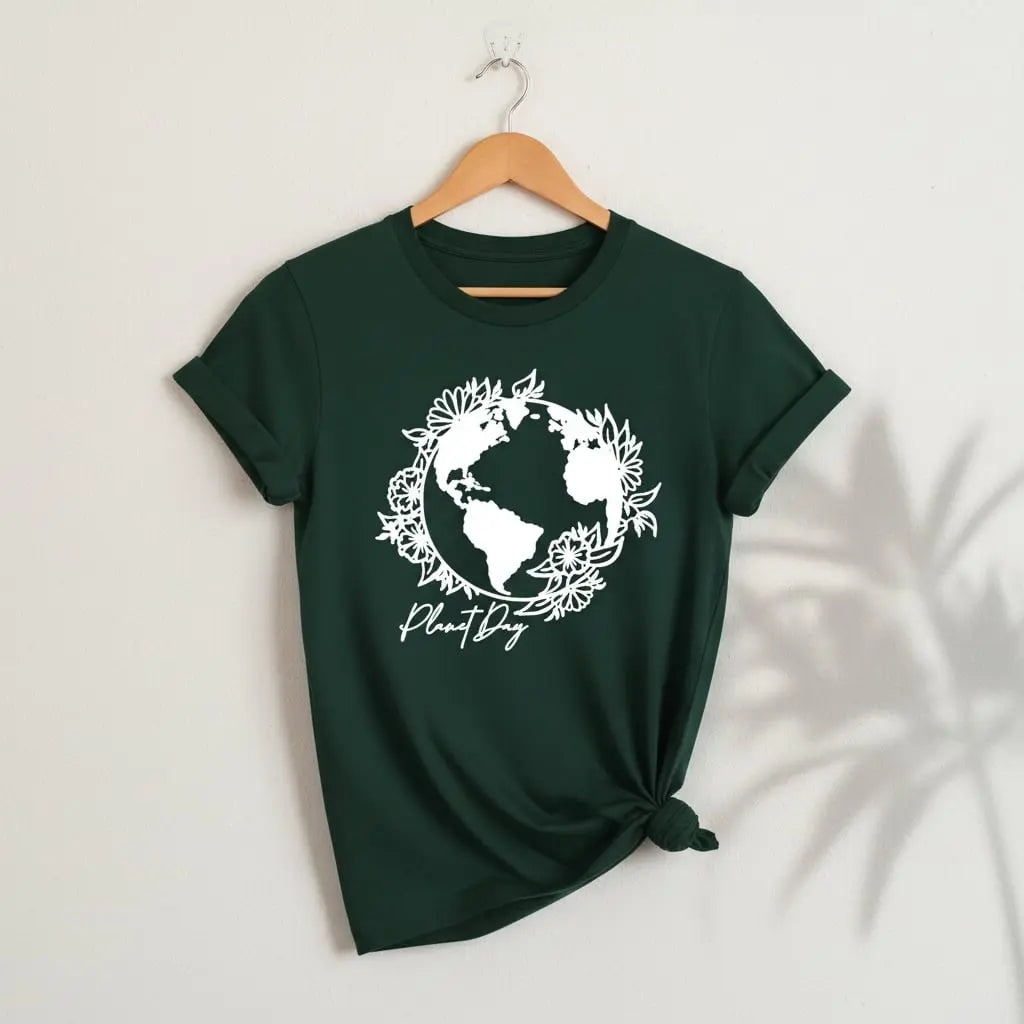 Planet Day T-Shirt Ethical Earth Store