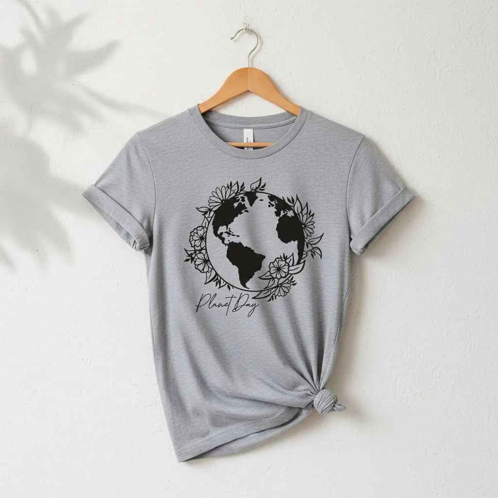 Planet Day T-Shirt Ethical Earth Store