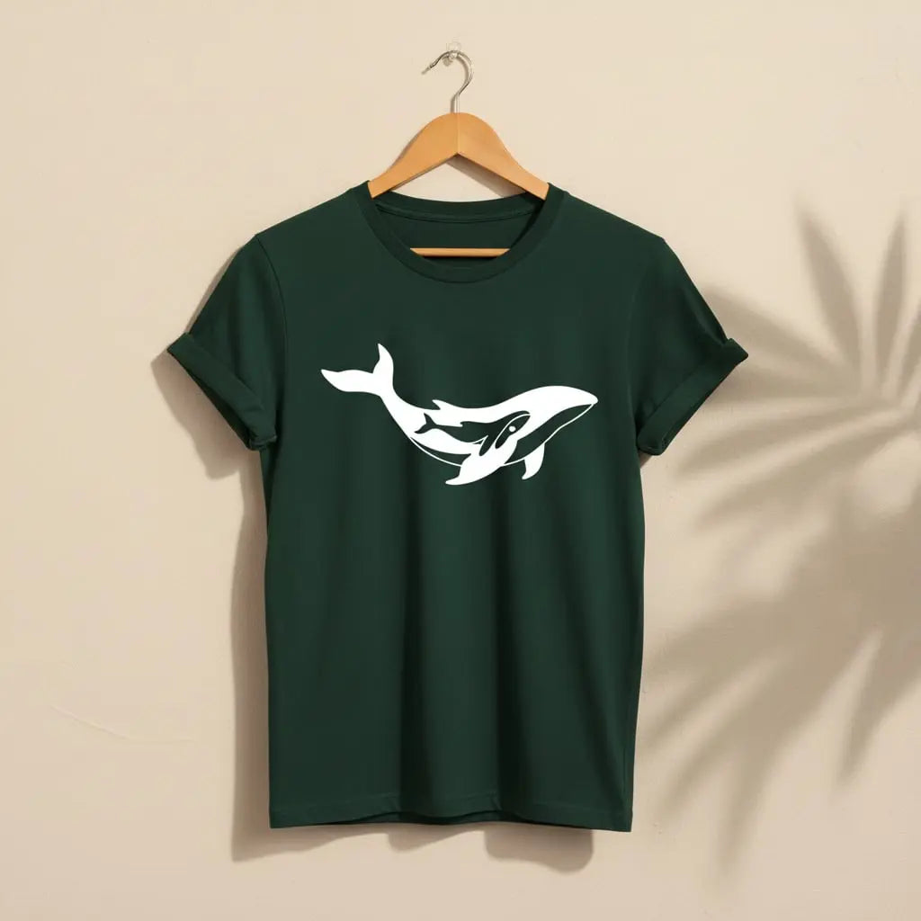 Whale Calf T-Shirt Ethical Earth Store