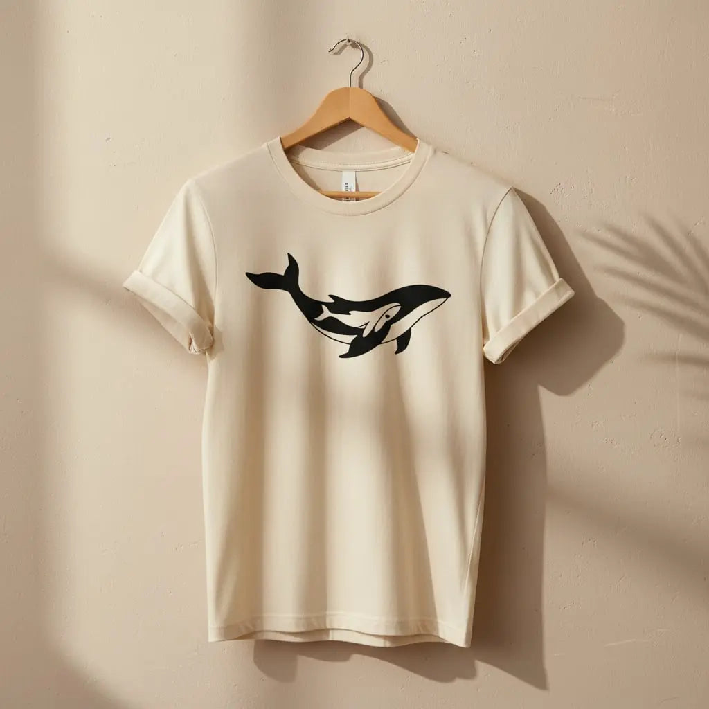 Whale Calf T-Shirt Ethical Earth Store