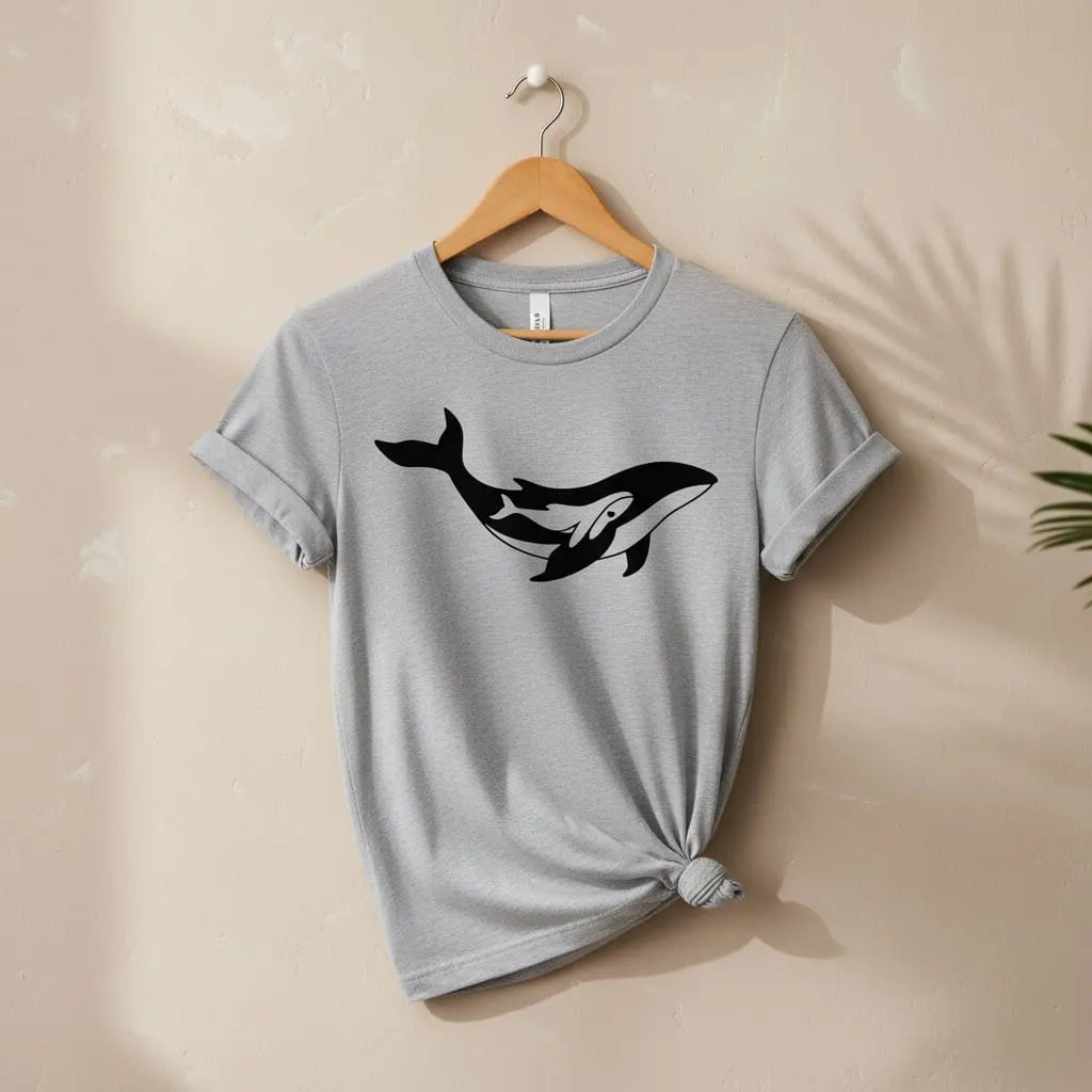 Whale Calf T-Shirt Ethical Earth Store