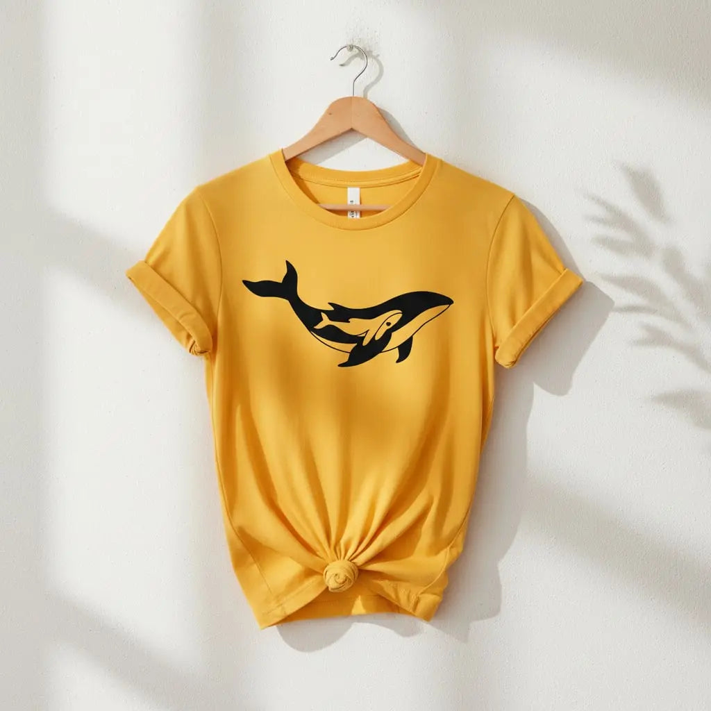 Whale Calf T-Shirt Ethical Earth Store