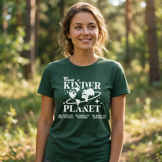 Kinder Planet T-Shirt Ethical Earth Store