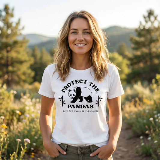 Protect The Pandas T-Shirt Ethical Earth Store