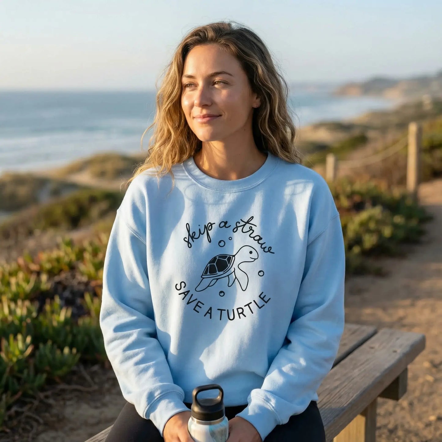 Save a Turtle Sweatshirt Ethical Earth Store