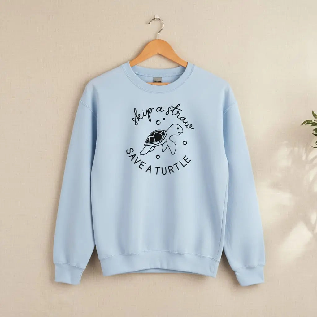 Save a Turtle Sweatshirt Ethical Earth Store