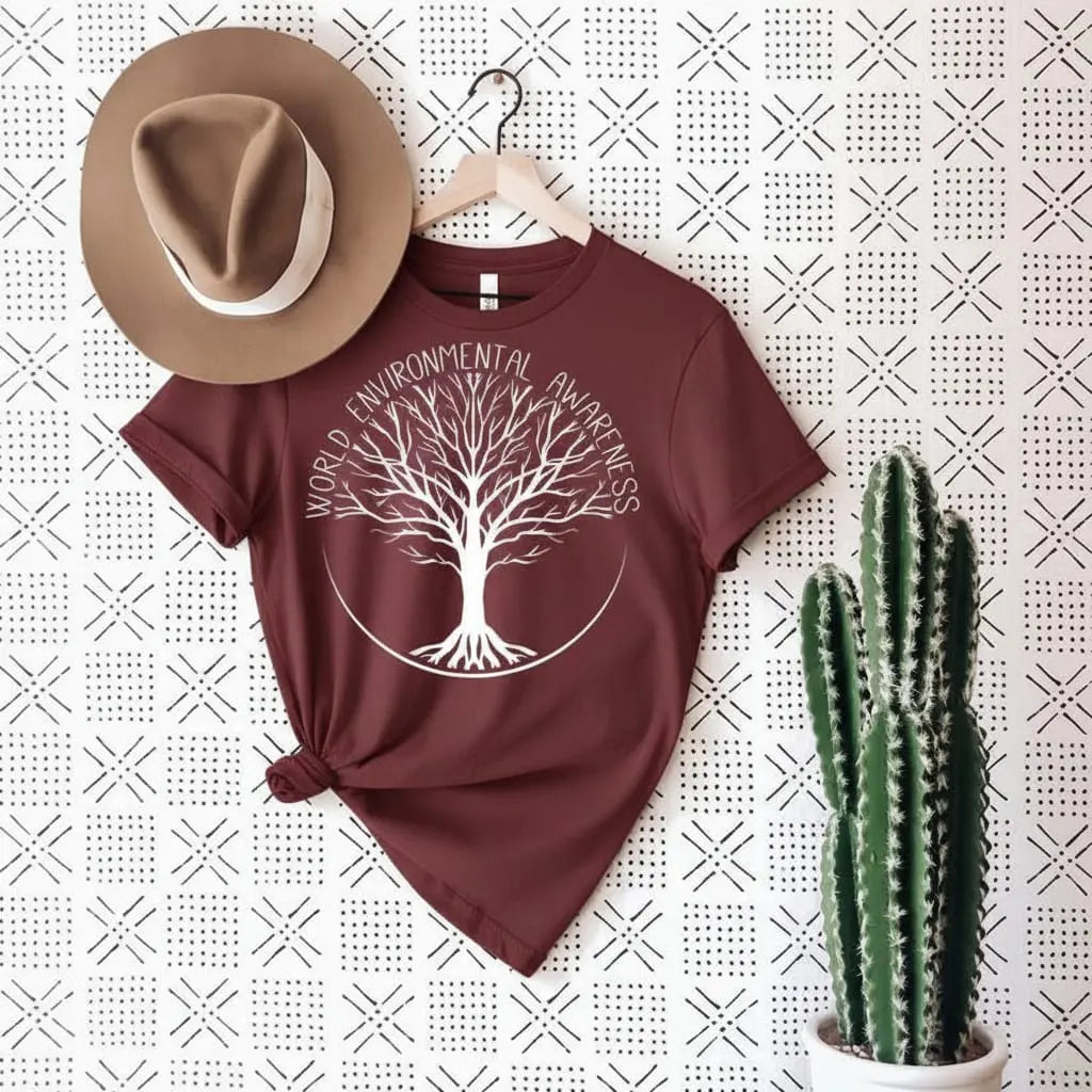 World Environmental Awareness T-Shirt Ethical Earth Store