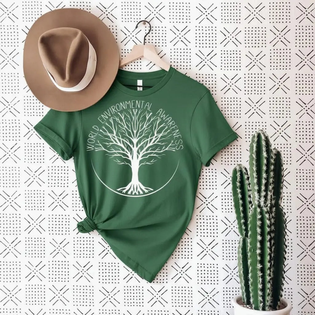 World Environmental Awareness T-Shirt Ethical Earth Store