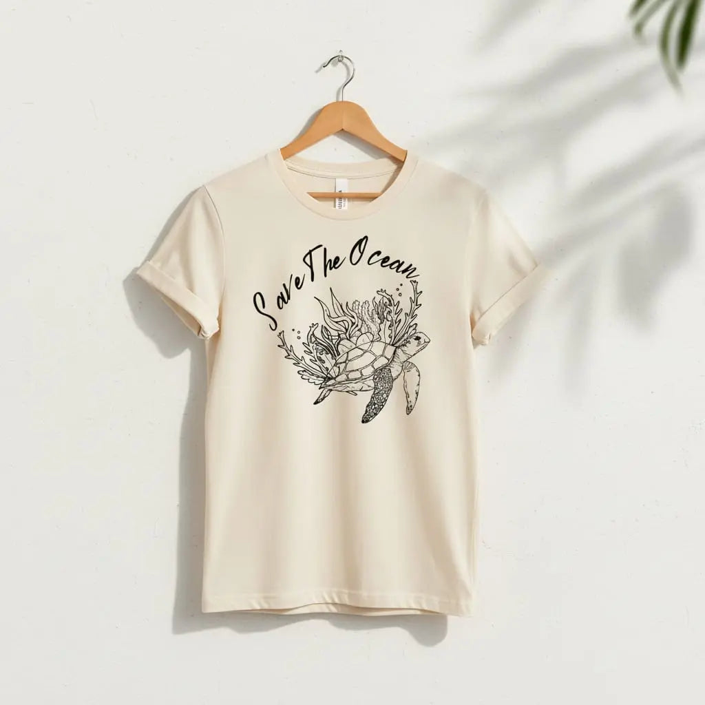 Save The Ocean T-Shirt Ethical Earth Store