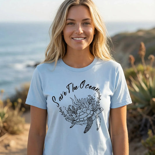 Save The Ocean T-Shirt Ethical Earth Store