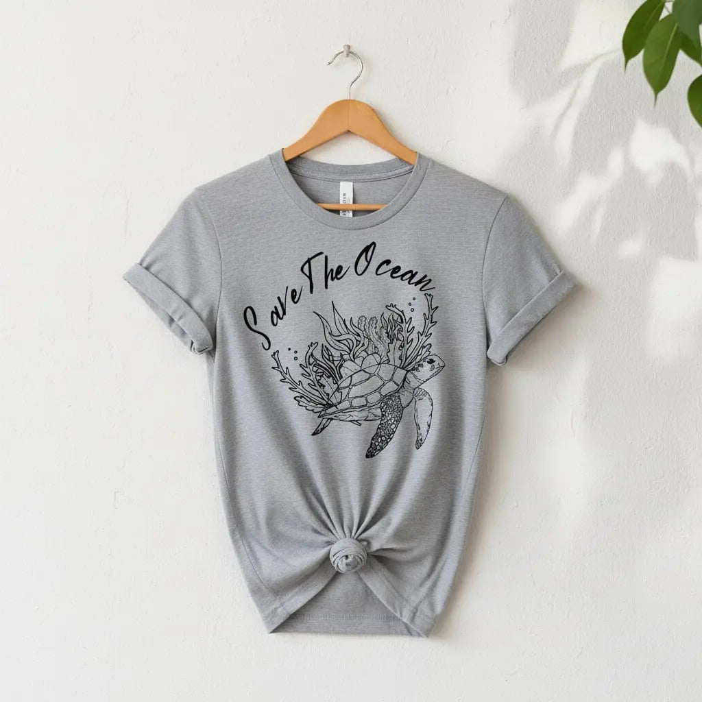 Save The Ocean T-Shirt Ethical Earth Store