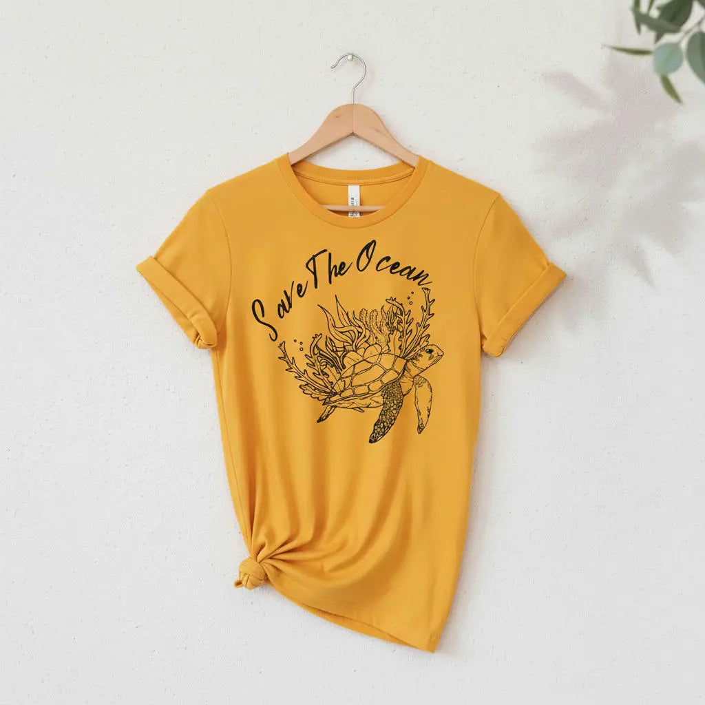 Save The Ocean T-Shirt Ethical Earth Store