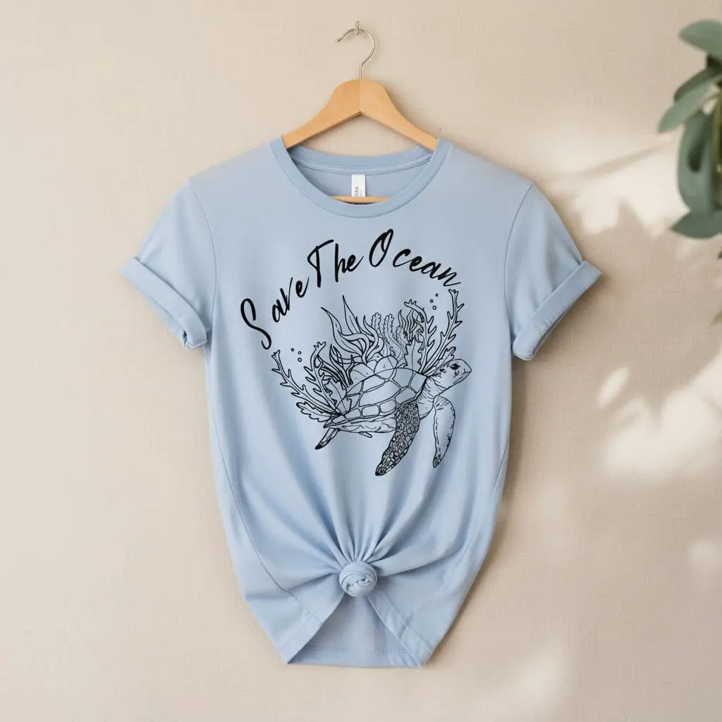 Save The Ocean T-Shirt Ethical Earth Store