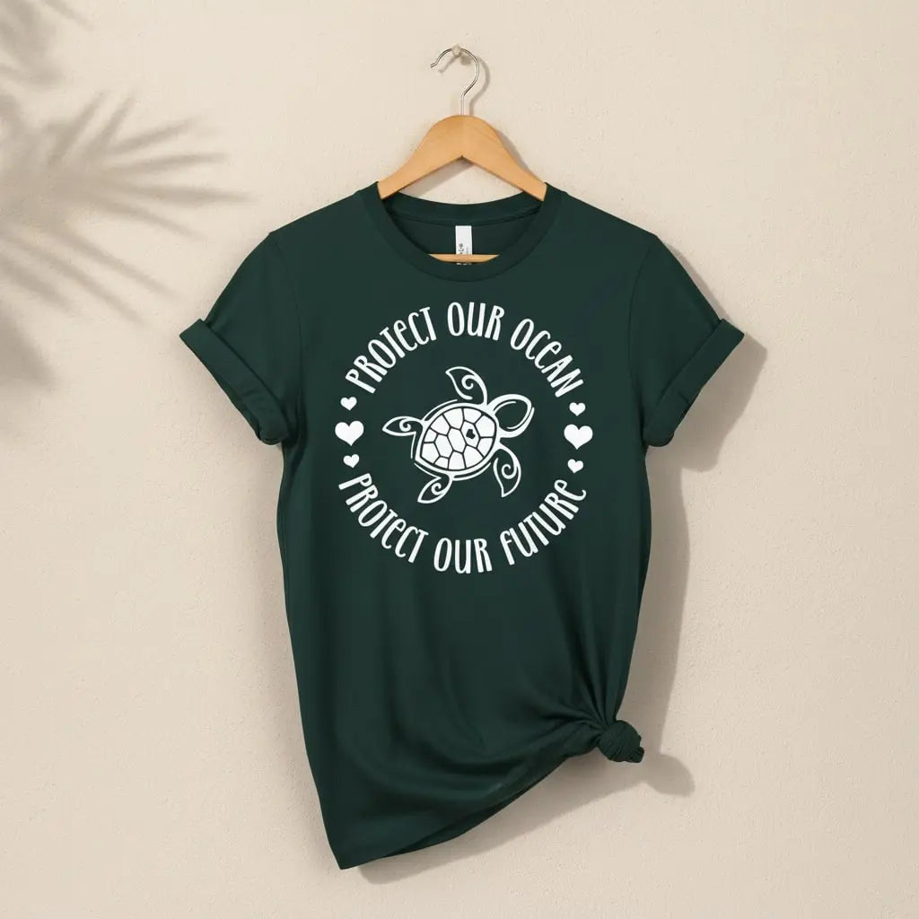 Protect Our Ocean T-Shirt Ethical Earth Store