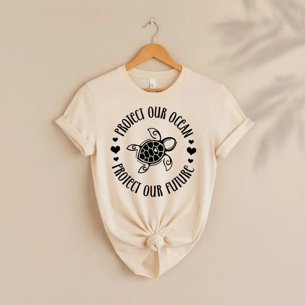 Protect Our Ocean T-Shirt Ethical Earth Store