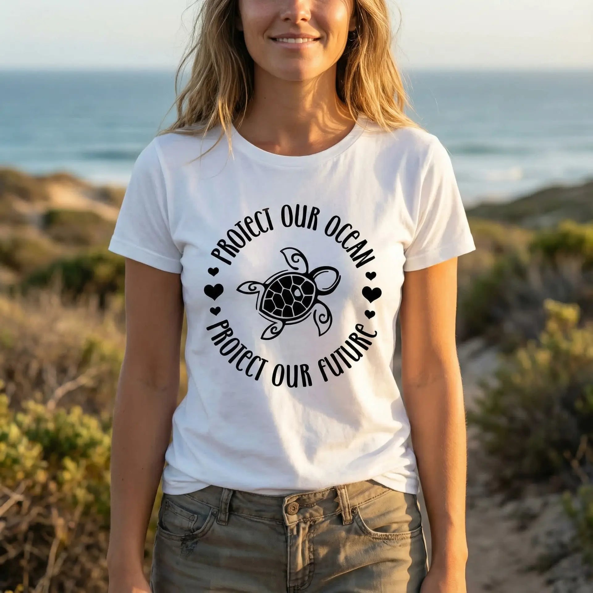 Protect Our Ocean T-Shirt Ethical Earth Store