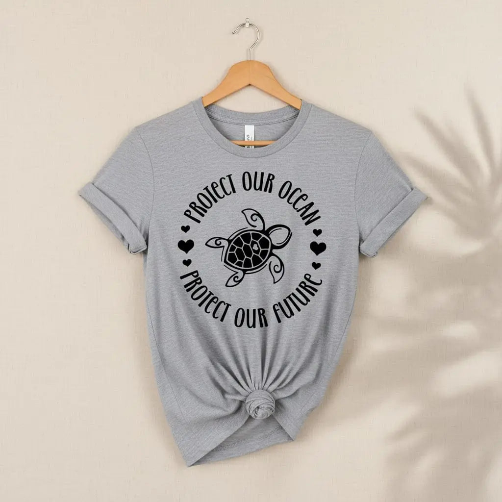 Protect Our Ocean T-Shirt Ethical Earth Store