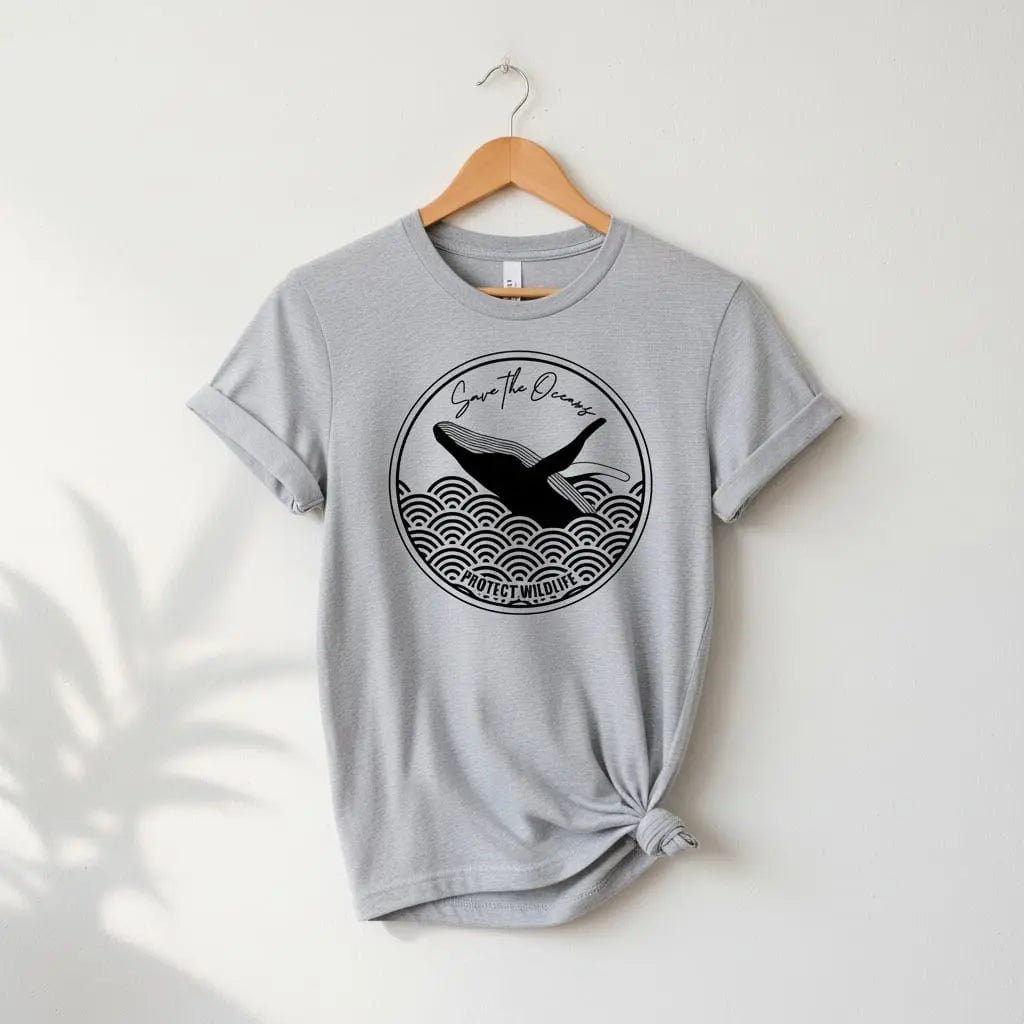 Save The Oceans T-Shirt Ethical Earth Store