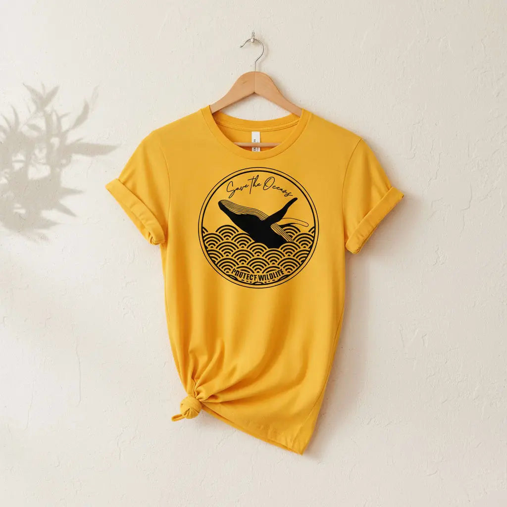 Save The Oceans T-Shirt Ethical Earth Store