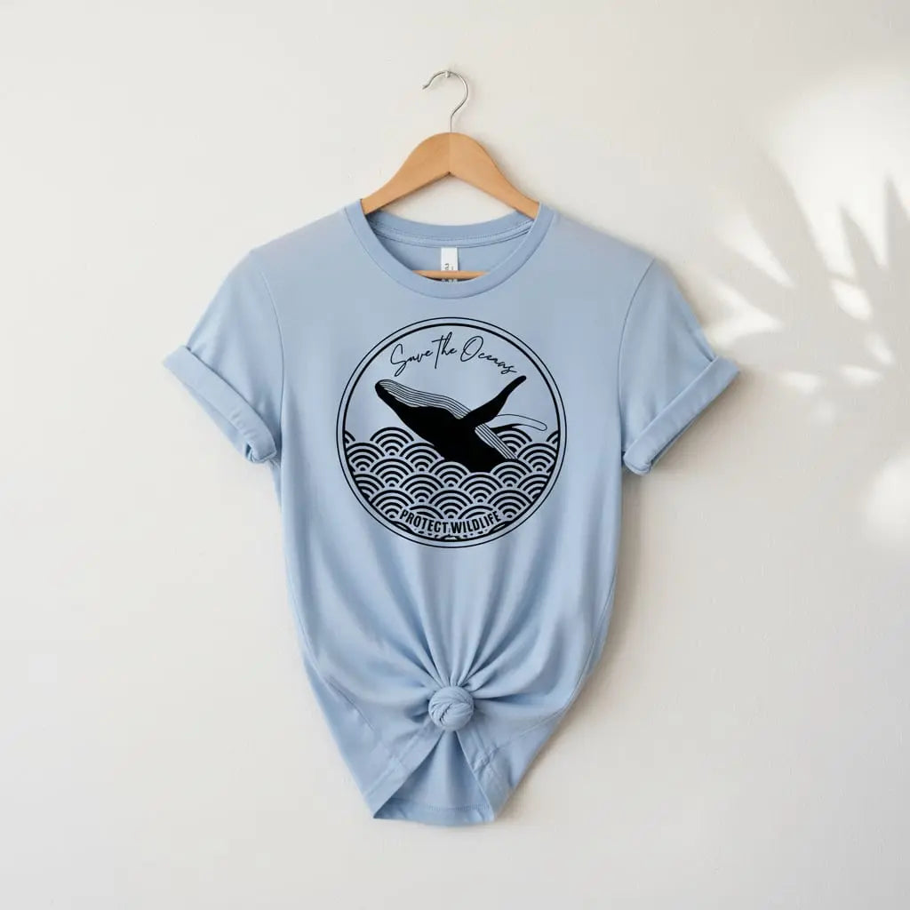 Save The Oceans T-Shirt Ethical Earth Store