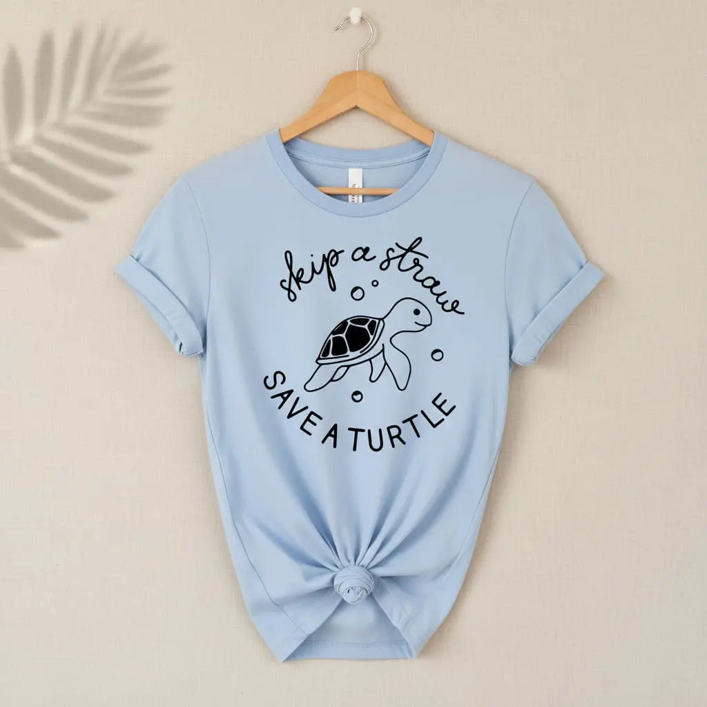 Save a Turtle T-Shirt Ethical Earth Store