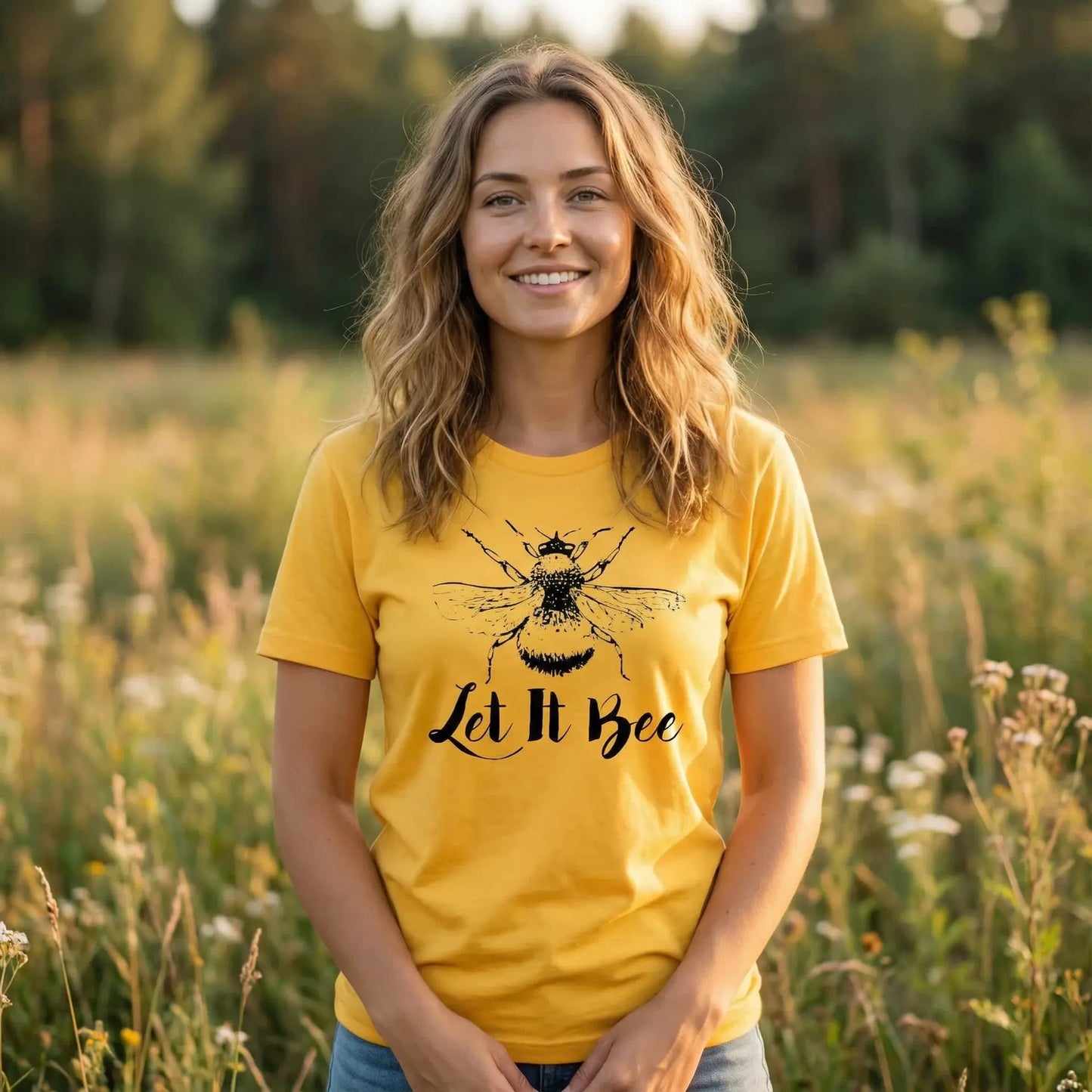 Let It Bee T-Shirt Ethical Earth Store