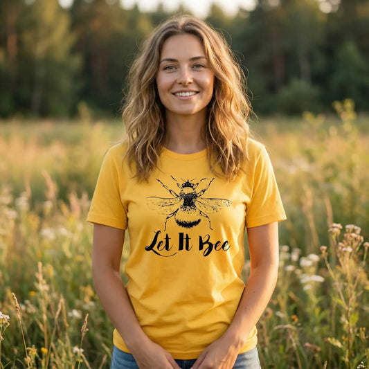 Let It Bee T-Shirt Ethical Earth Store