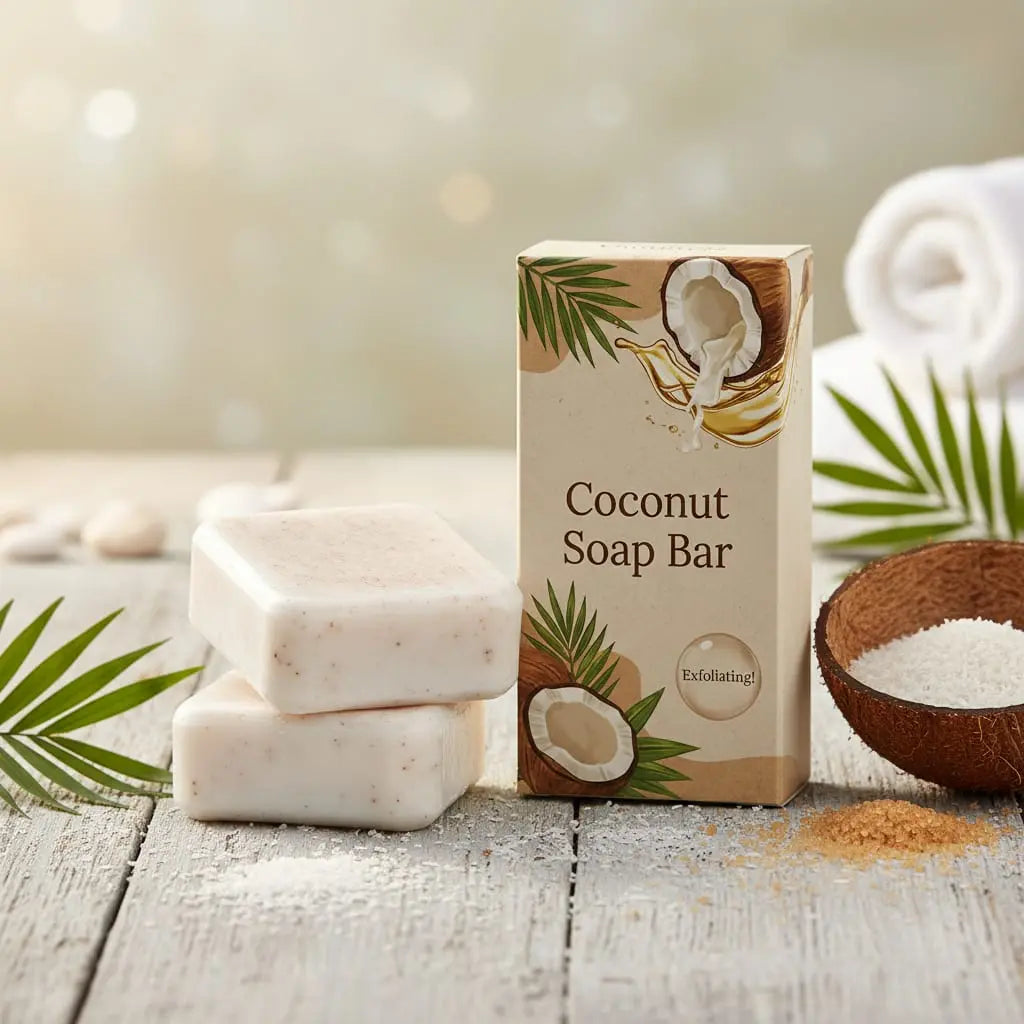 Coconut Scrub Soap Bar Ethical Earth Store
