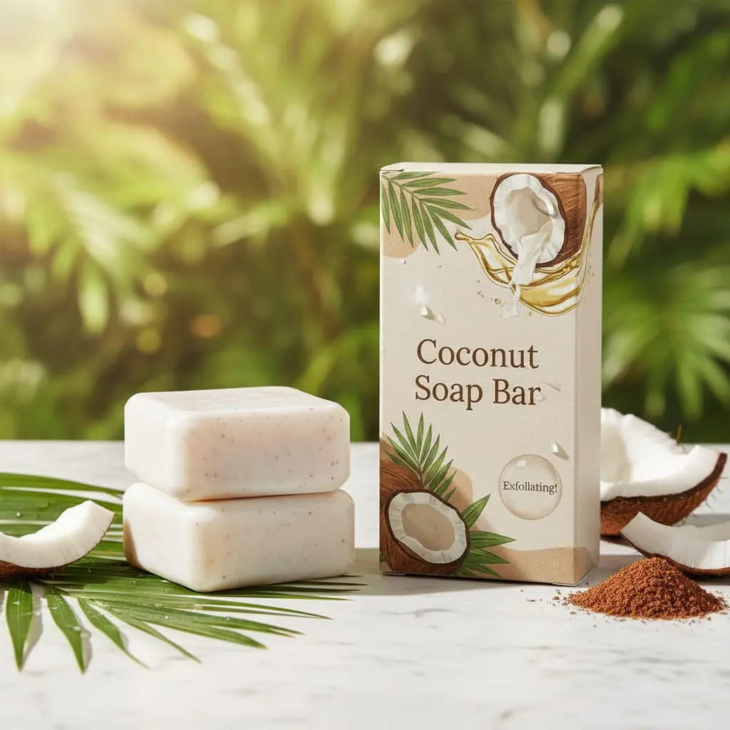 Coconut Scrub Soap Bar Ethical Earth Store