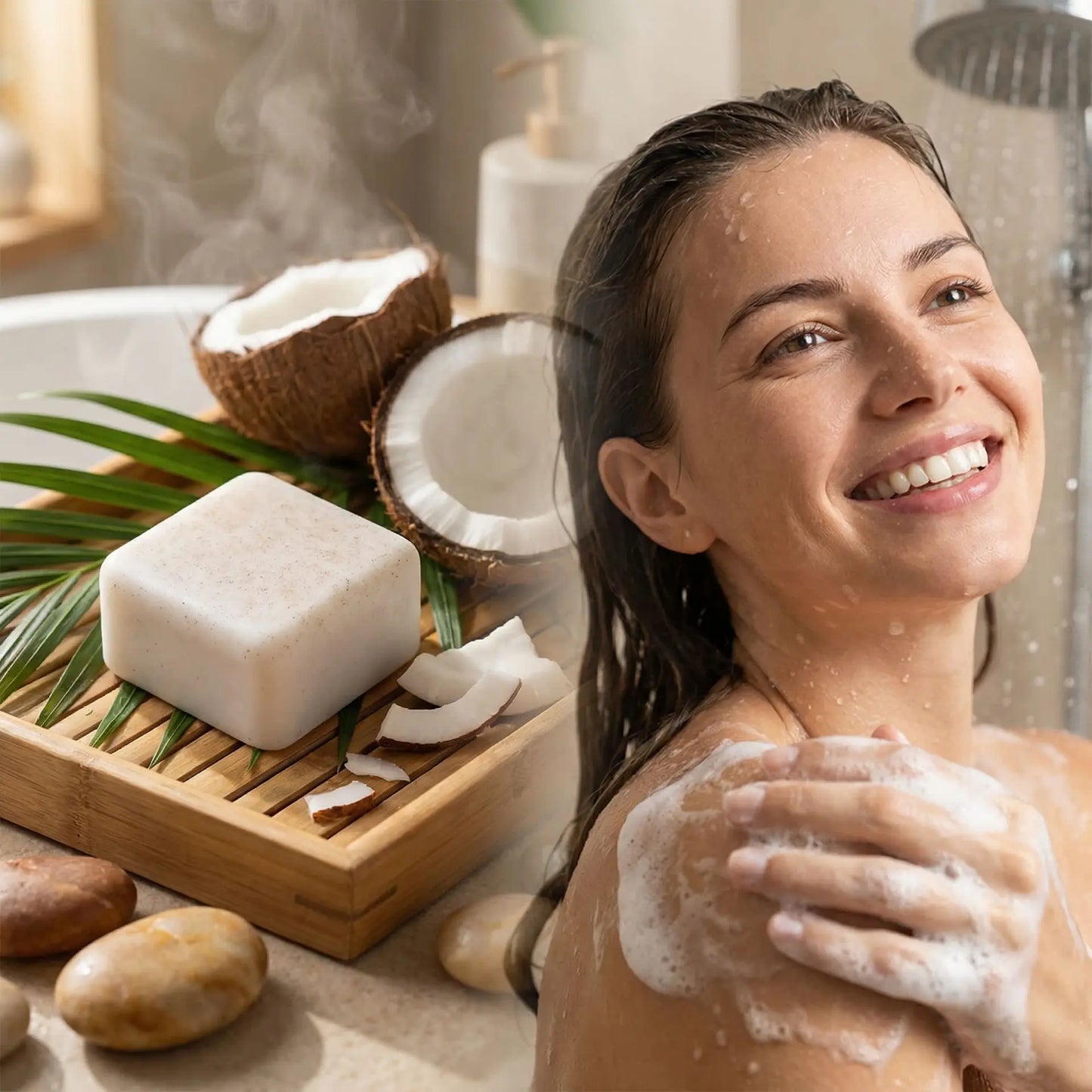 Coconut Scrub Soap Bar Ethical Earth Store