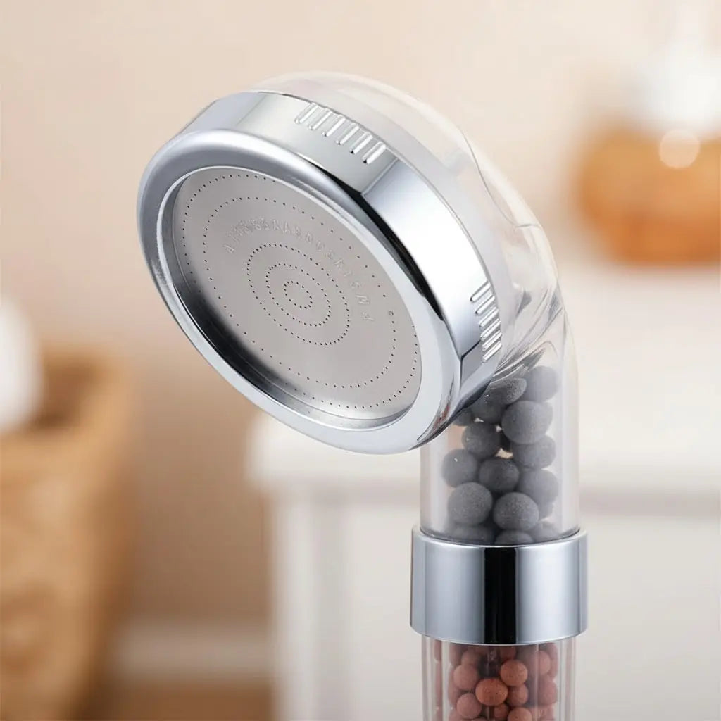 Mineral Enhanced Adjustable High Pressure Shower Head Ethical Earth Store