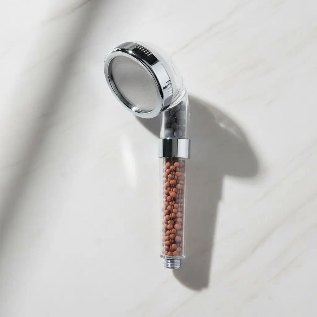 Mineral Enhanced Adjustable High Pressure Shower Head Ethical Earth Store