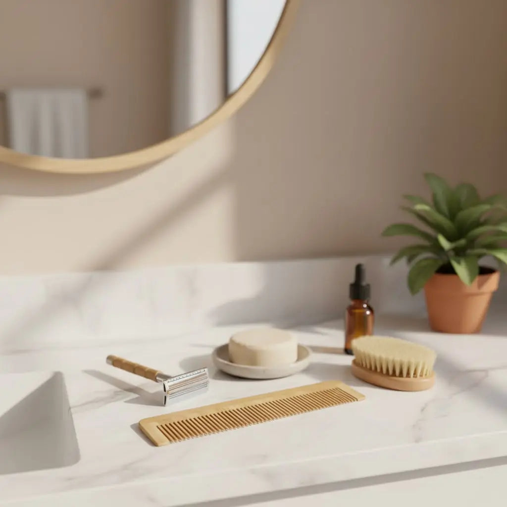 Natural Bamboo Comb Ethical Earth Store