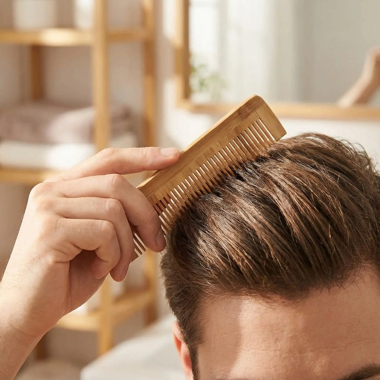 Natural Bamboo Comb Ethical Earth Store