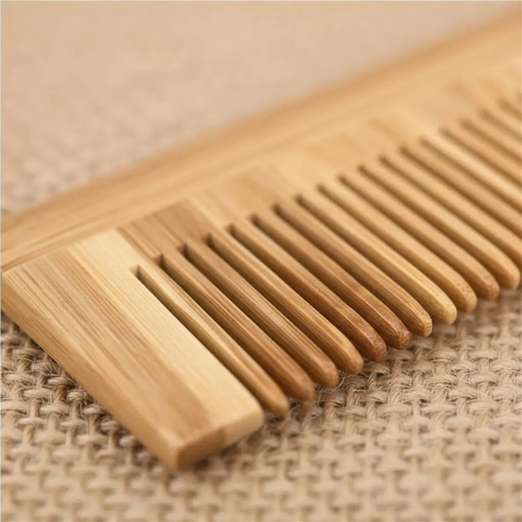 Natural Bamboo Comb Ethical Earth Store