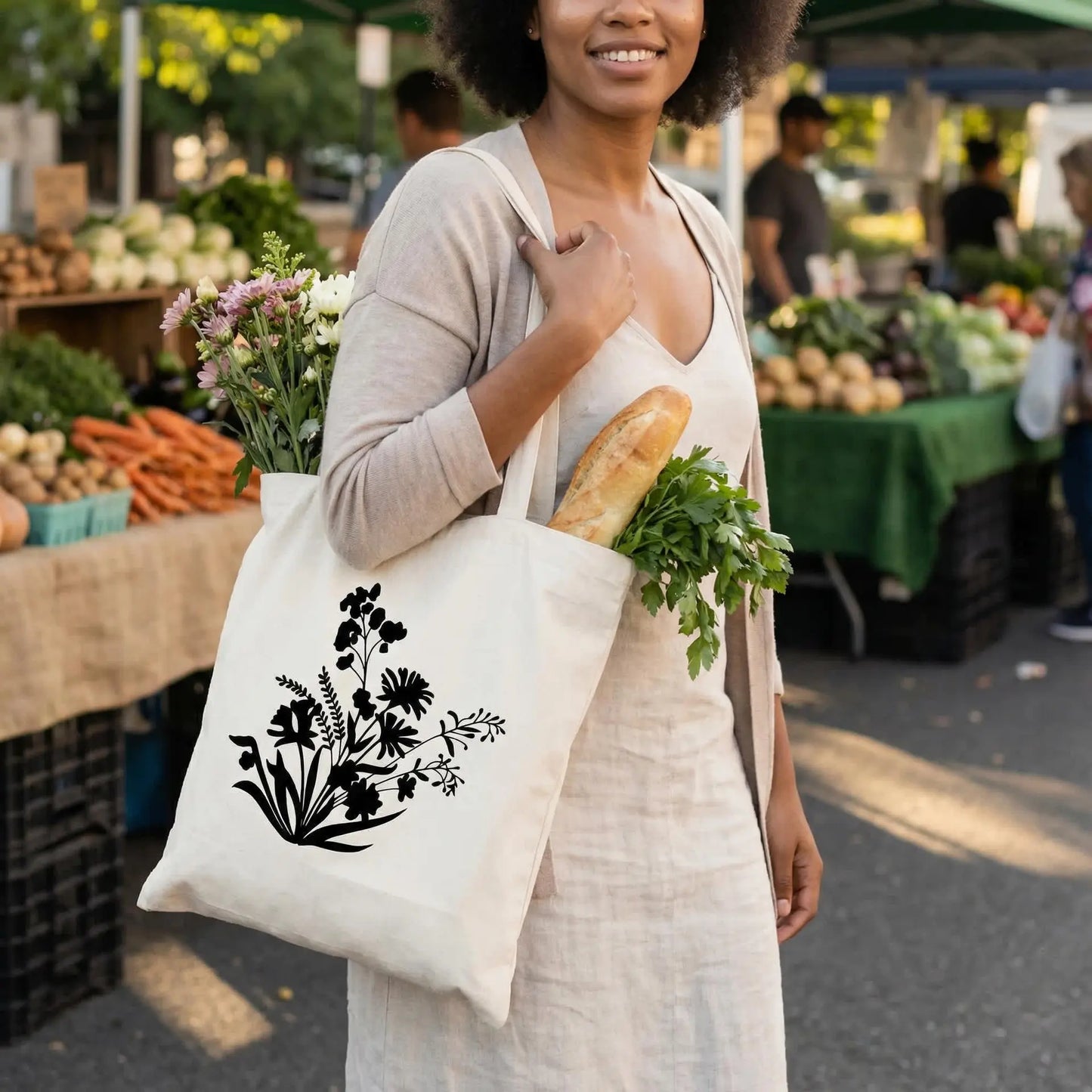 Floral Reusable Bag