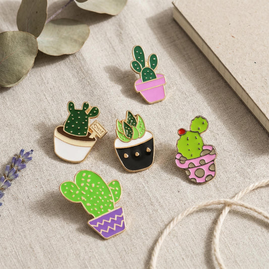 Cute Succulent Pin