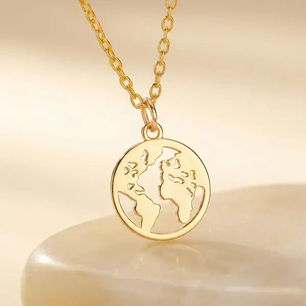 World Globe Necklace Ethical Earth Store