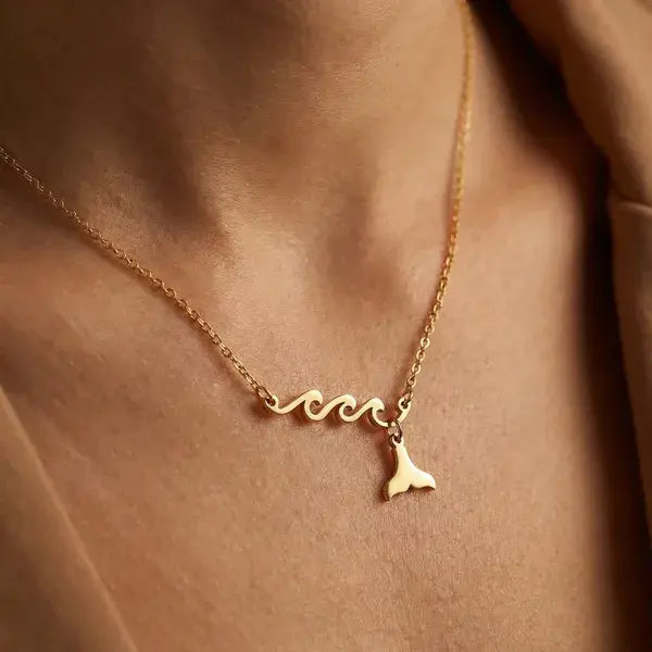 Whale Ocean Necklace Ethical Earth Store