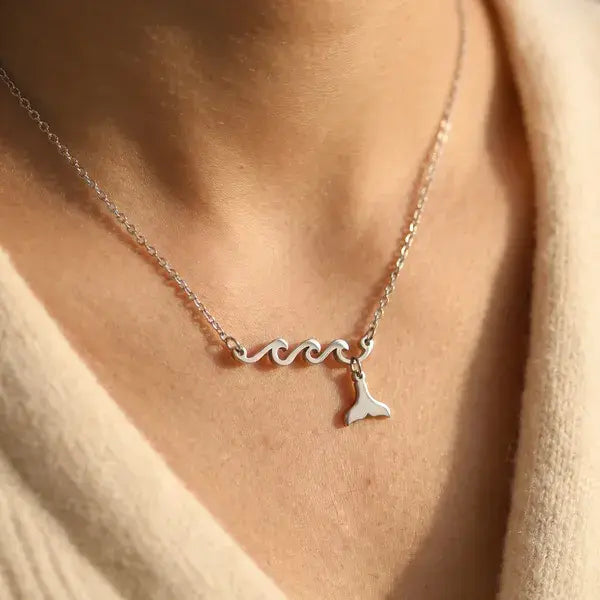 Whale Ocean Necklace Ethical Earth Store