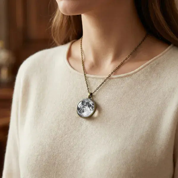 Moon Necklace Ethical Earth Store